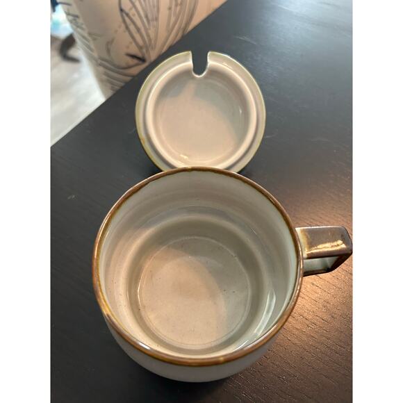 VTG Copenhagen B&G Porcelain Tema Stoneware Stackable Creamer Sugar & Mug - Picture 10 of 12